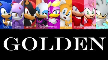 SONIC CREW - "Golden" Original by HUNTR/X from the Kpop Demon Hunters [AI COVER] (REQUESTED)