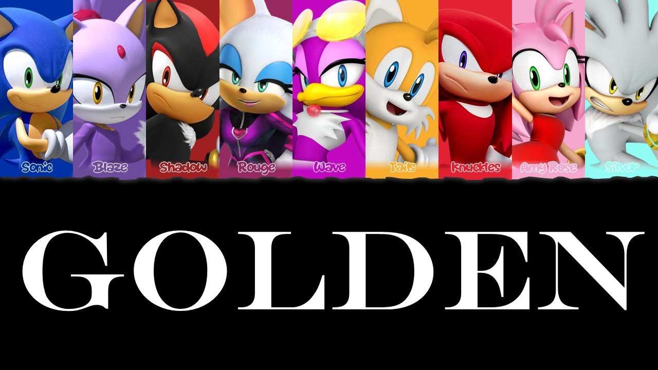 SONIC CREW - "Golden" Original by HUNTR/X from the Kpop Demon Hunters [AI COVER] (REQUESTED)