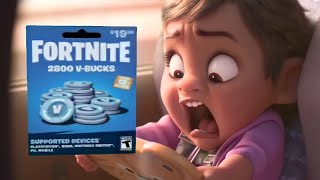 Screaming Girl gets a 19 dollar fortnite card by Sanzed 10,812,839 views 3 years ago 1 minute, 2 seconds