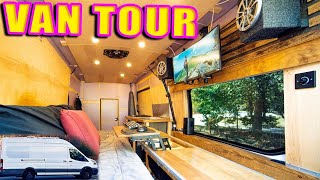 STEALTH VAN TOUR  Entertainment, Music Studio, Gaming with Subwoofer