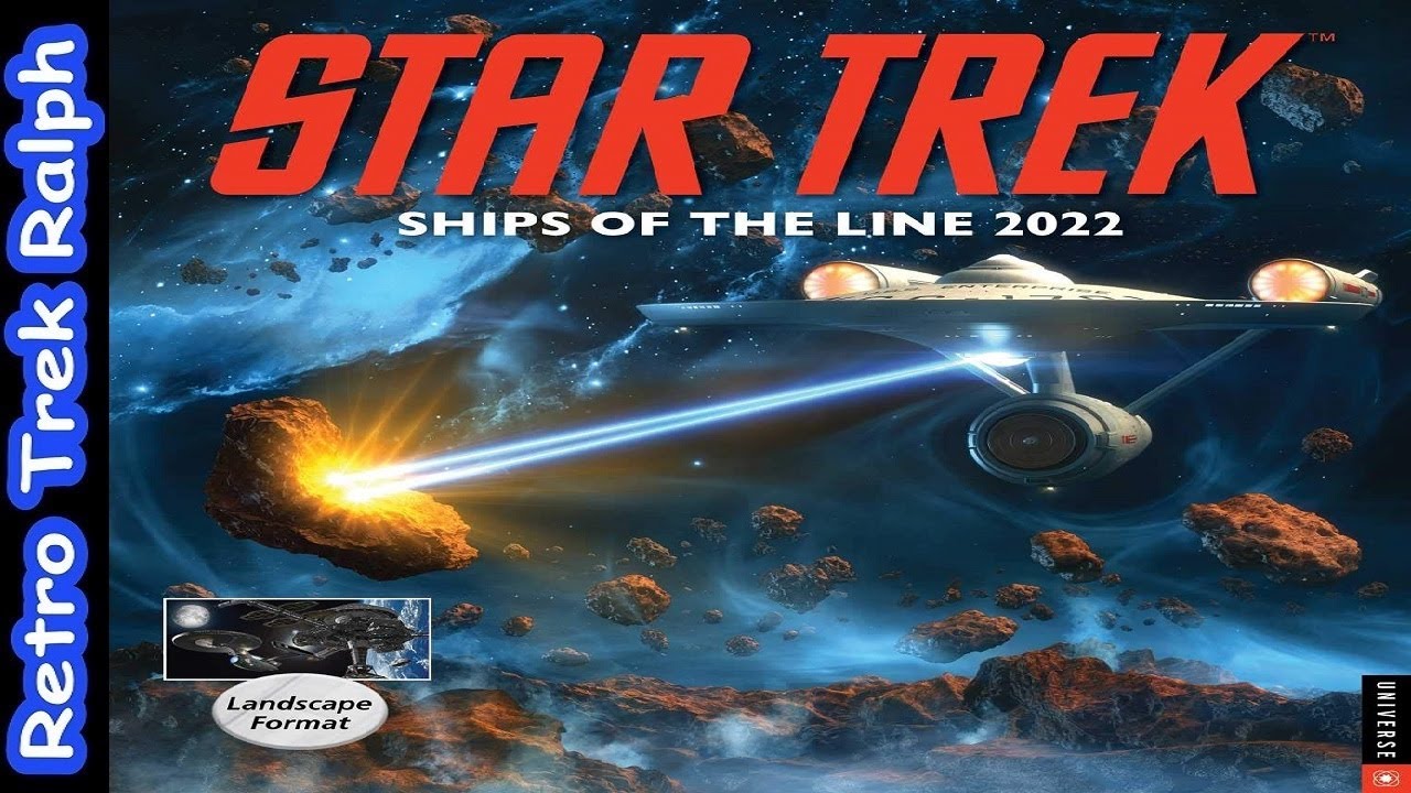 Star Trek Ships Of The Line Calendar Youtube