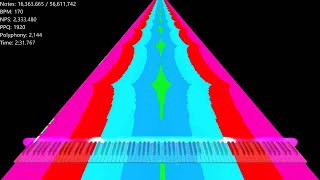 [Black MIDI] The Script - Hall Of Fame V2 - 56 Mil