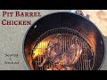 Smoked Chicken Halves on the Pit Barrel Cooker