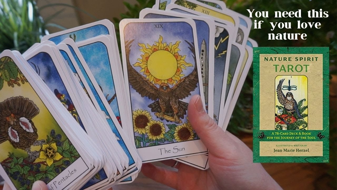 Nature Spirit Tarot Unboxing & Flip Through 🌿 Relaxing & Chatty 🧡 A Nature Lovers Dream Deck!!