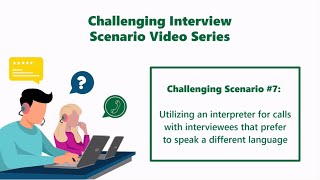 Using an Interpreter/Language Line