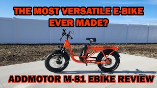 Reviewing the Addmotor GAROOTAN M-81 E-bike. The most versatile bike ever?