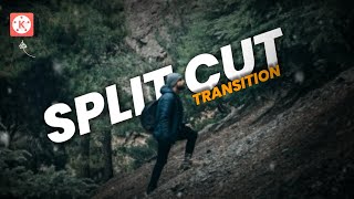 How to edit split cut screen transitions in kinemaster