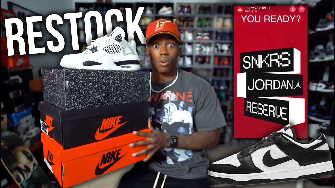 Reacondicionamiento vertical usuario Crazy Nike SNKRS App Jordan Reserve Incoming // Panda Dunk Low RESTOCK  *EVERYTHING YOU NEED TO KNOW* - YouTube