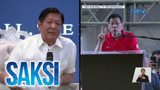 PBBM, tinawag na "complicated" ang relasyon niya sa Pamilya Duterte | Saksi