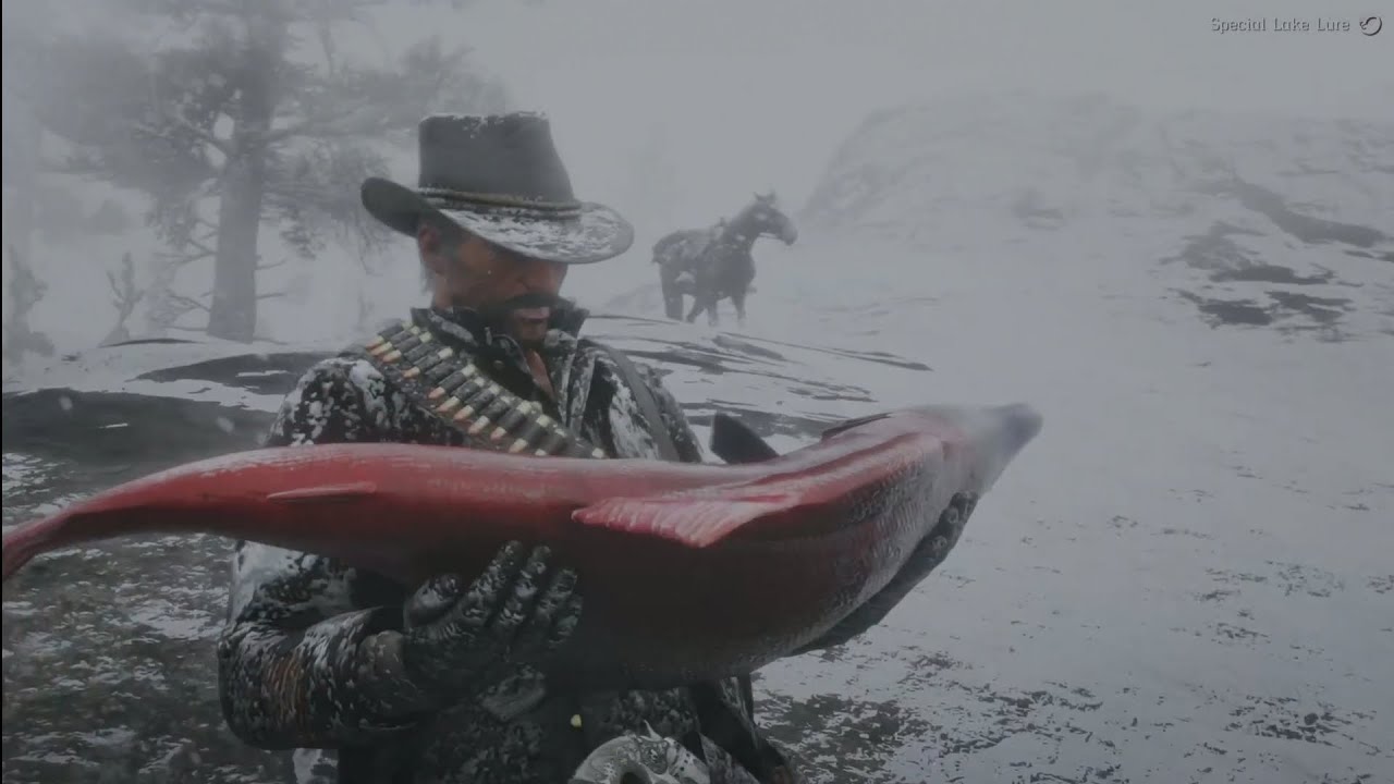 Legendary Sockeye Salmon Fish Red Dead Redemption 2 #rdr2 #gta #gta5 # ...