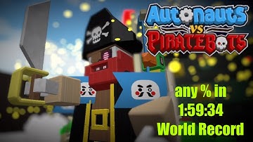 Autonauts vs Piratebots Any% Speedrun in 1:59:34 (WR)