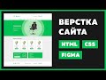 ✅ Верстка сайта с нуля для начинающих | HTML, CSS Flexbox & Grid, VS Code, Figma