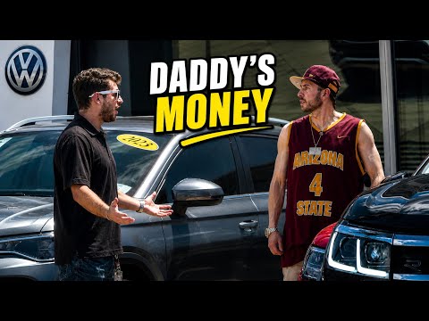 40 Year Old Frat Leader Goes Car Shopping With Daddy’s Money
