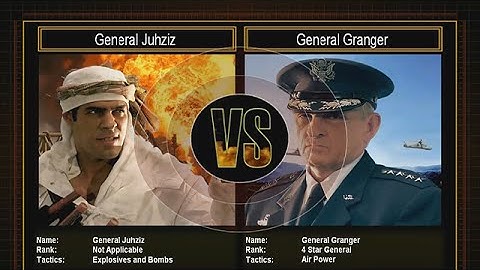 CnC Shockwave 1.2 C&C Generals Zero Hour  Challenge - Juhziz vs Granger