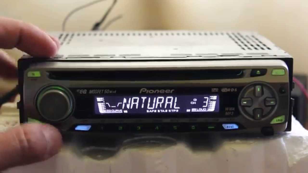 Pioneer deh 4700mp aux