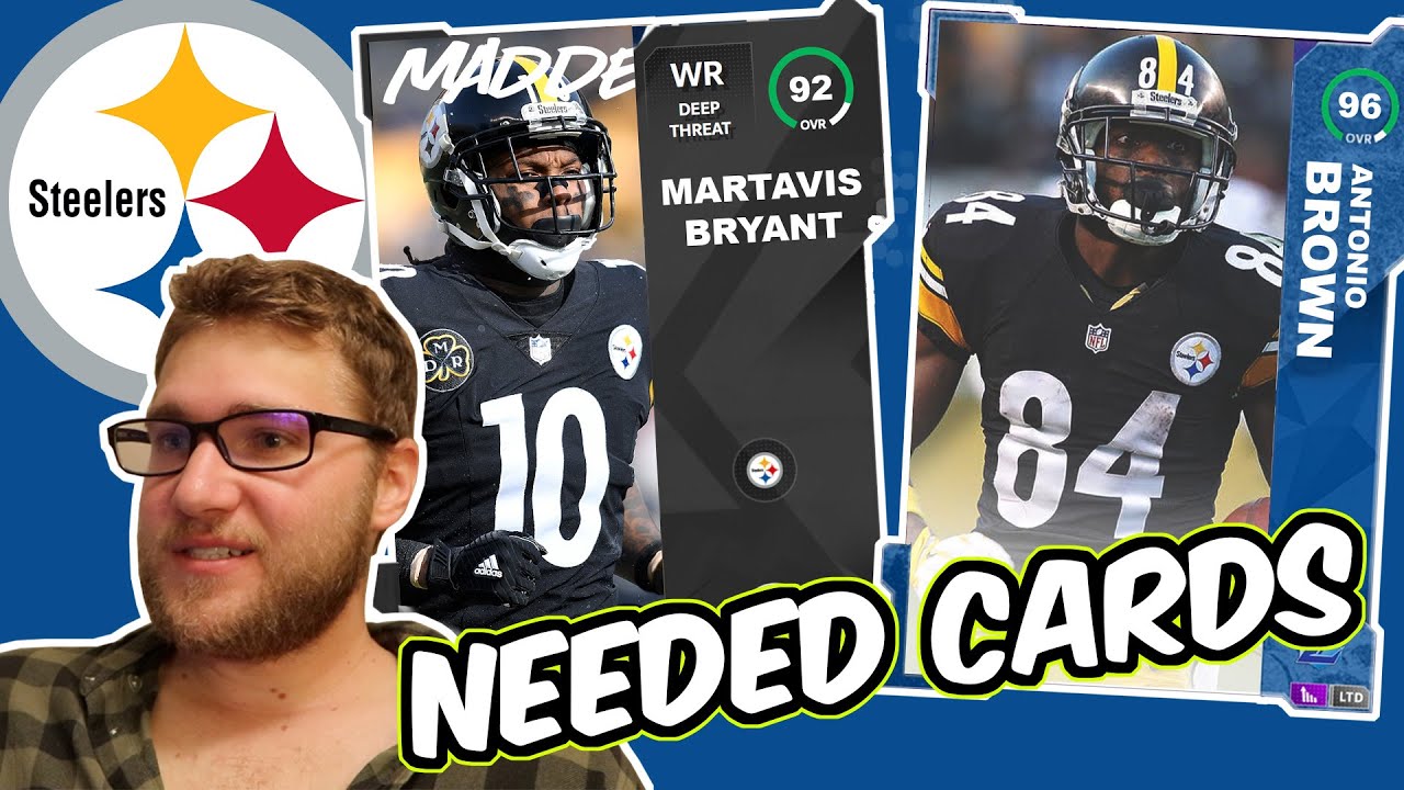 Top 4 Steelers Cards NEEDED for Madden 21 Ultimate Team | Pittsburgh Steelers Theme Team