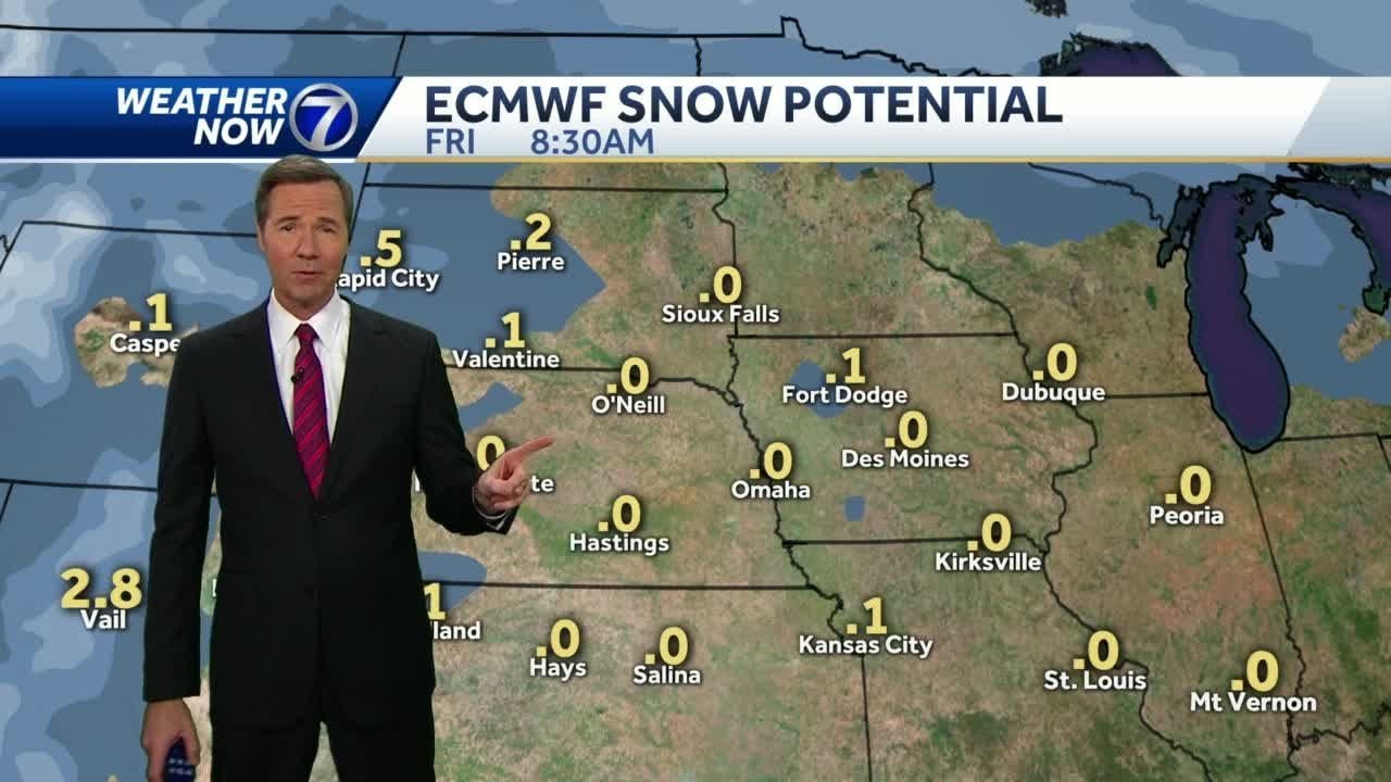 Late week snow chance - YouTube
