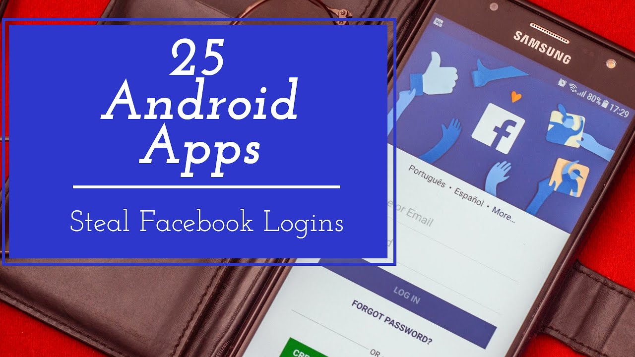 Google removes 25 apps after they were caught stealing Facebook login details