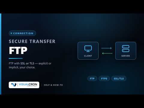 VisualCron: How to Set up an FTP Connection