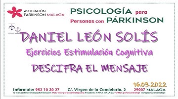Ejercicios Estimulación Cognitiva - Descifra el Mensaje