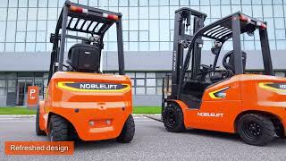 Details Noblelift FE4P20-50NP Premium Lithium Electric Counterbalance Forklifts Update