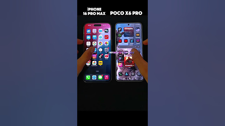 Poco X6 Pro Vs iPhone 16 Pro Max 🥶🔥 #pocox6pro #vs #iphone16promax