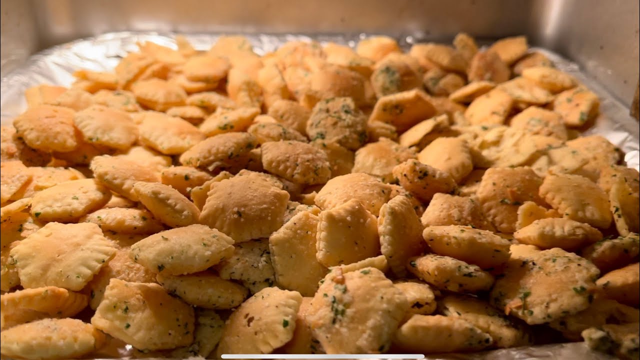 Ranch baked oyster crackers Vortex plus air fryer YouTube