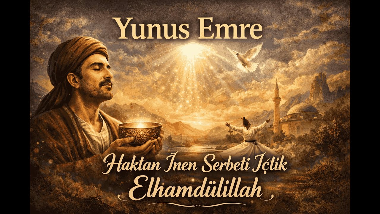 Haktan inen şerbeti içtik elhamdülillah - Yunus emre İlahisi