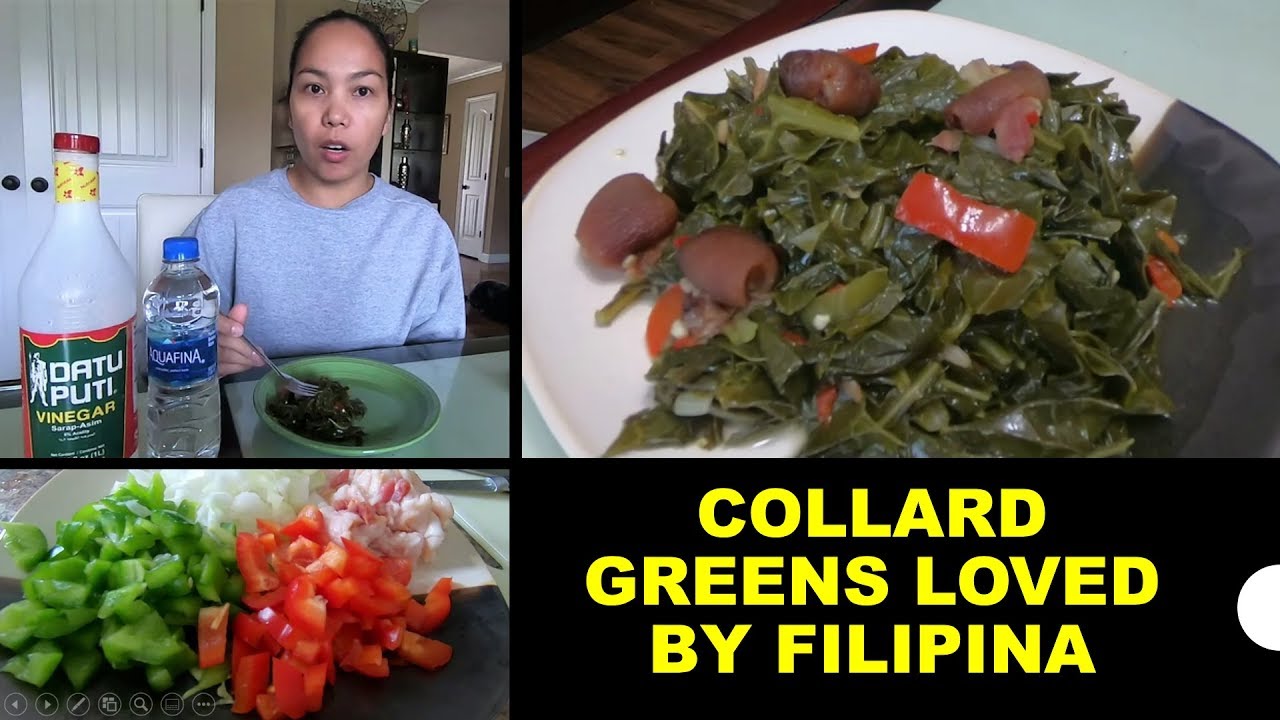 Spicy collard greens Easy recipe YouTube