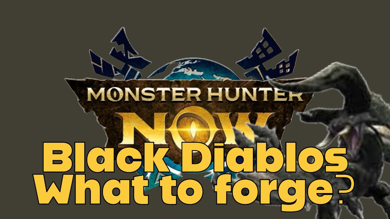 Black Diablos is here ! : r/MHNowGame