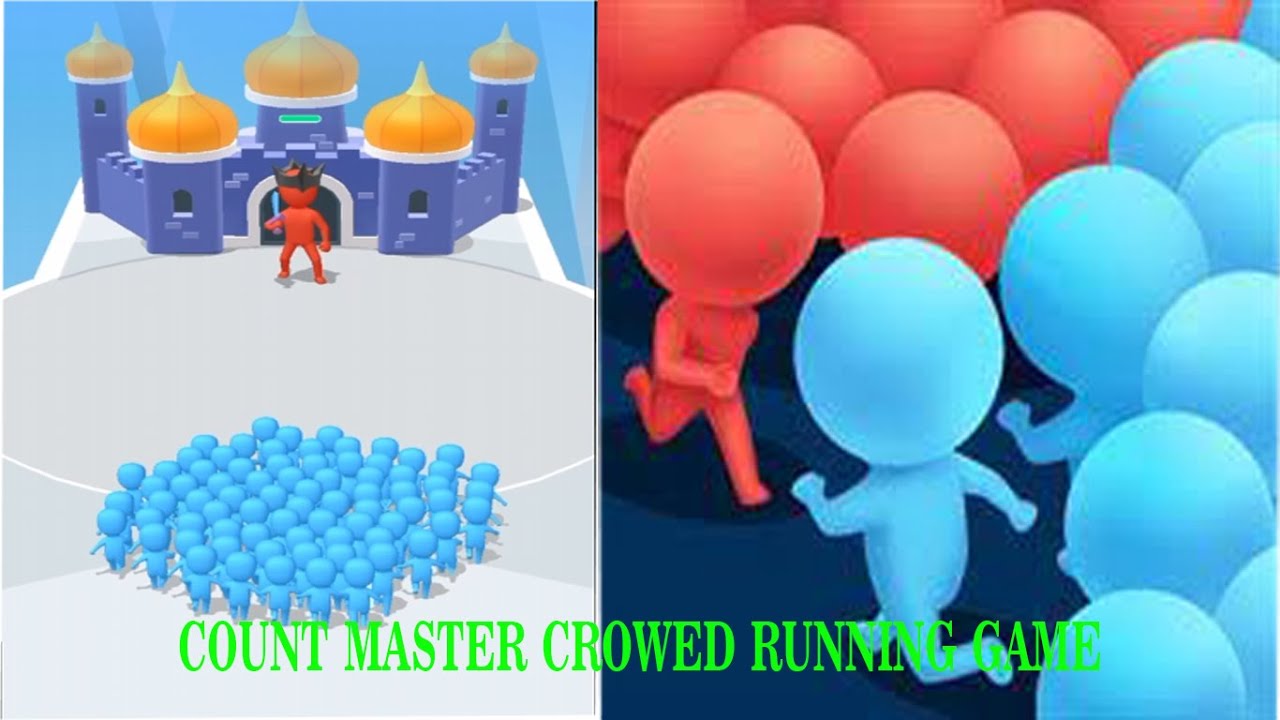 Count Master Raning Game count master crowed running game - YouTube