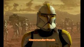 All Clone Commanders and Captains