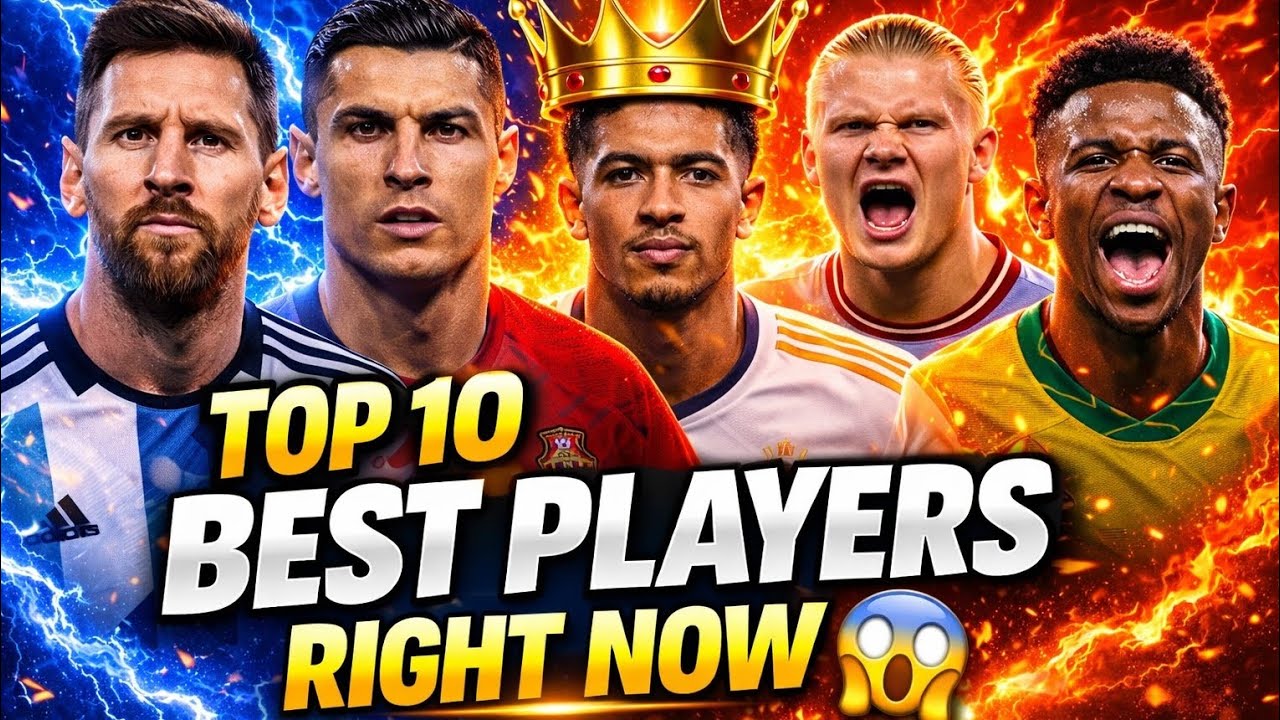 🔥 Top 10 Best Football Players in the World Right Now 😱⚽