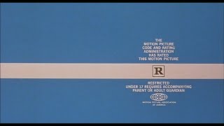MPAA Rating Card (R, 1981)