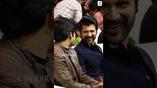 Vijay Devarakonda Deekshith Shetty At The Girl Friend Success Meet