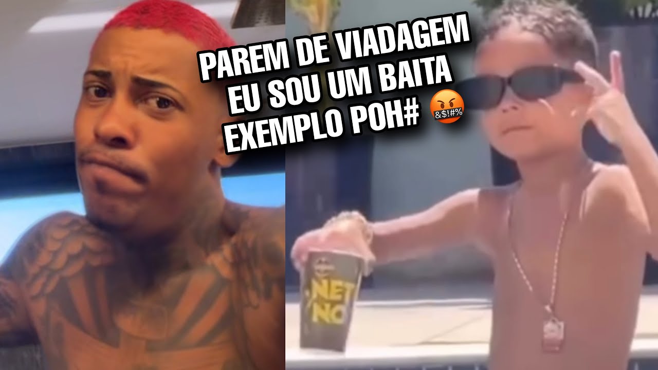 MC POZE responde apos FALAREM mal do seu FILHO na INTERNET…