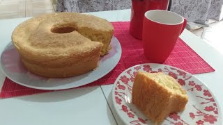 Bolo de pão de queijo