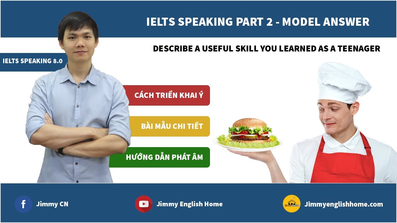 IELTS Speaking Part 2 Sample - Describe a useful skill you learned as a teenager