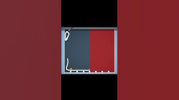 Brain it on!(level-82)#solution .Make the ball touch the right wall.