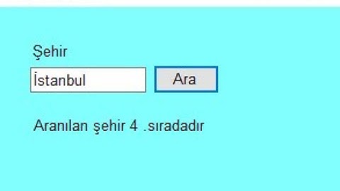 C# Form Dersleri-36 Array.Indexof ile Dizide Elaman Arama