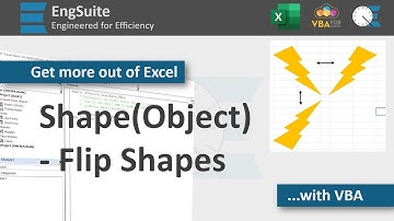 Flip (Reflect) Shapes - Excel VBA