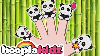 The Panda Finger Family Song & Nursery Rhymes Collection Ep 25 | HooplaKidz