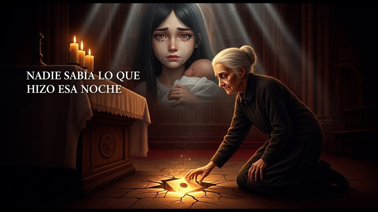 La mujer que barría la iglesia escondía un secreto que nadie en el pueblo imaginaba