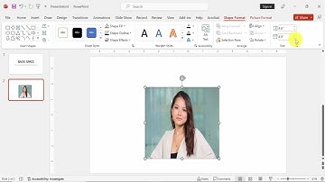 How to insert picture into shape without stretching in PowerPoint