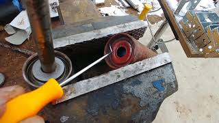Corte-Cosso shock spring clip removal