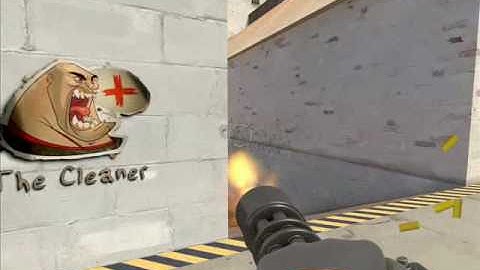 Fading TF2 Spray The Cleaner