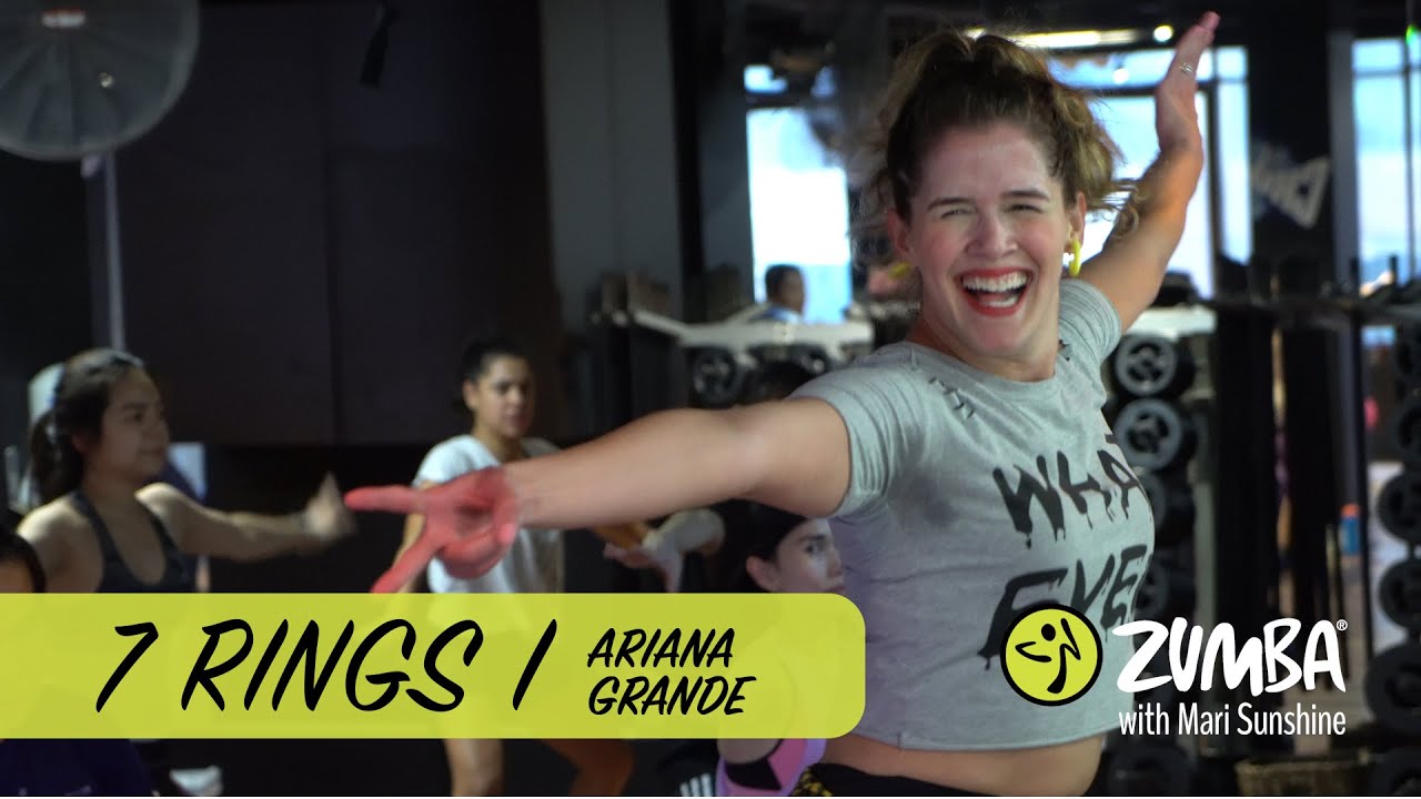 7 Rings - Ariana Grande | Zumba | Dance Fitness - Squats + Arms toning