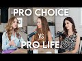 Pro life vs pro choice debate  opposing views with lila rose  brenda davies