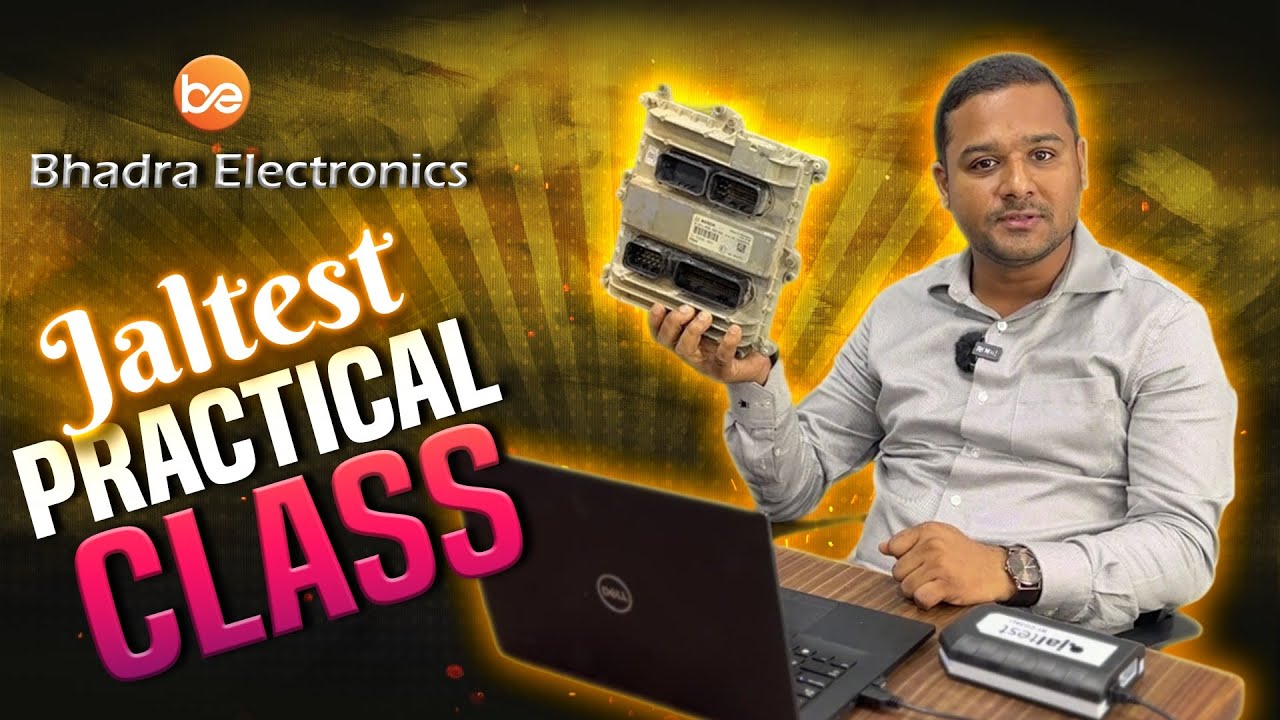 Commercial Vehicle ECU Repair Tutorial using the Jaltest Diagnostic Tool | Bhadra Electronics