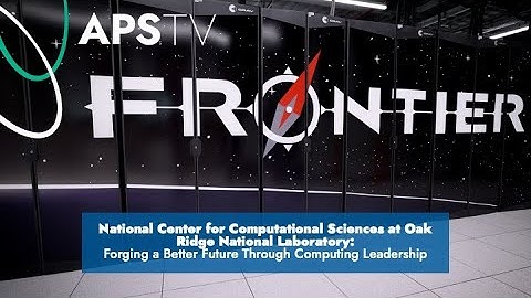 Forging a Better Future Through Computing Leadership: Oak Ridge National Laboratory